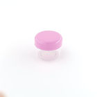 Recipientes 15g pequenos plásticos coloridos com as tampas para cosméticos
