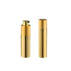 Garrafa mal ventilada cosmética dourada da bomba do cilindro 8ML 30ML para a loção de creme
