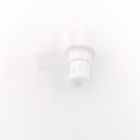 Pulverizador fino da névoa do plástico 24/410 branco dos PP com fechamento com nervuras