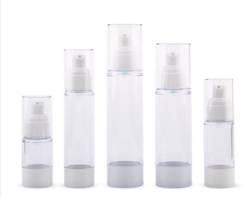 garrafa mal ventilada plástica de 15ml 30ml 50ml para o empacotamento cosmético