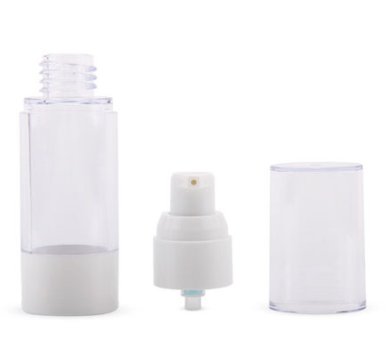 garrafa mal ventilada plástica de 15ml 30ml 50ml para o empacotamento cosmético